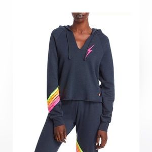 Aviator Nation Bolt Chevron Hoodie